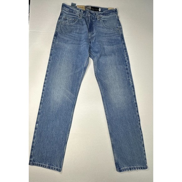 Levi’s silvertab relaxed straight leg Jeans mens 28 X 32Light Wash Distressed - Picture 5 of 6